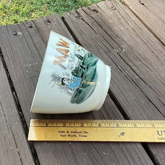 Vintage MAW Coffee Mug Candle Cowboy‎ Scent 15oz Premium Wax Handmade Repurposed - Picture 7 of 7